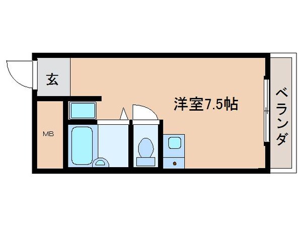 新大宮駅 徒歩5分 6階の物件間取画像